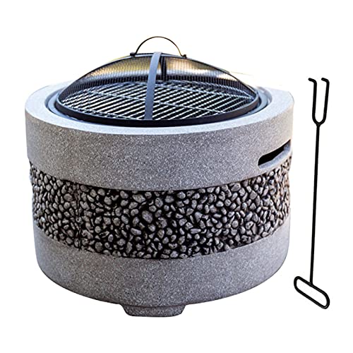 Parrilla Barbacoa Redonda 55 Cm Marca ZJFHEYUO