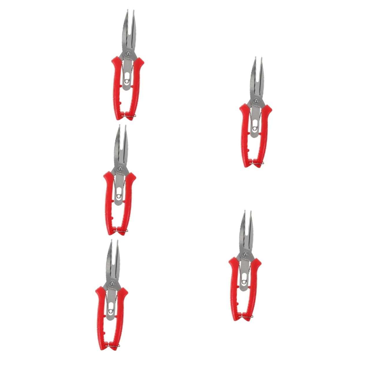 ifundom 5stücke Gartenpflege Schere Ergonomische Pflanzenschneider Mit Für Effektives Beschneiden Von Obst Und Langlebig Komfortabel Für Gartenliebhaber