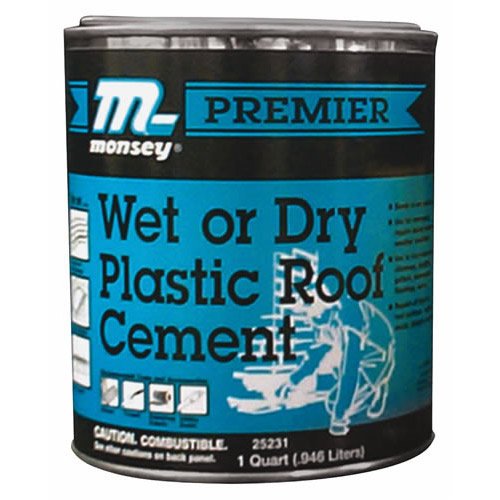 Henry PR350030 Monsey Bakor Wet Surface Roof Cement, 1 quart Can (Pack of 12)