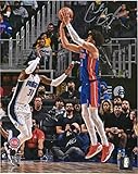 Cade Cunningham Detroit Pistons Autographed 8" x 10" Shooting vs. Orlando Magic Photograph - Autographed NBA Photos