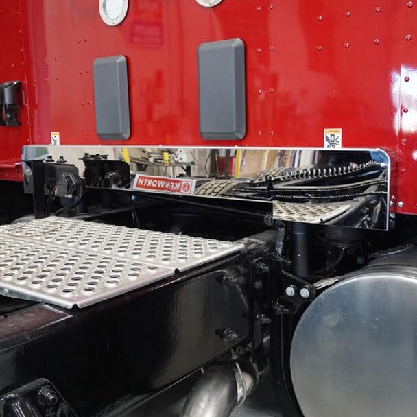 Technical Precision Replacement for Kenworth W990 Year 2022 SS Sleeper Panel Rear Shock Cover