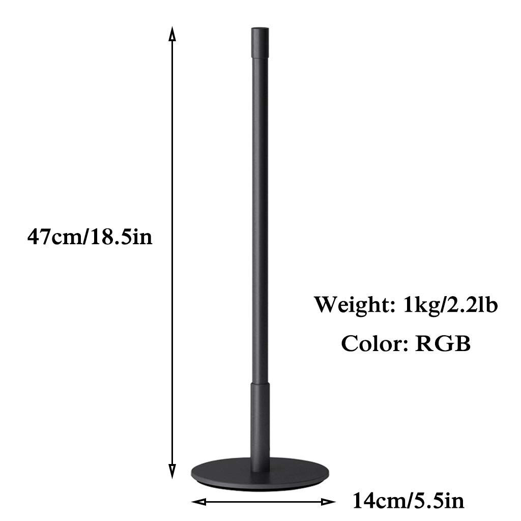 Luci D'atmosfera Lampada da Tavolo a LED Dimmerabile Luce Calda da Lettura da Scrivania Lampada da Scrivania con Cambio Colore RGB con Telecomando per Salotto Ufficio Camera da Letto Soggiorno