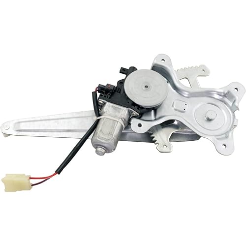 KarParts360 Para Toyota RAV4 2013 14 15 16 17 2018 Elevalunas eléctrico lado del pasajero | Trasero | con motor | 2 pines | Reemplazo para