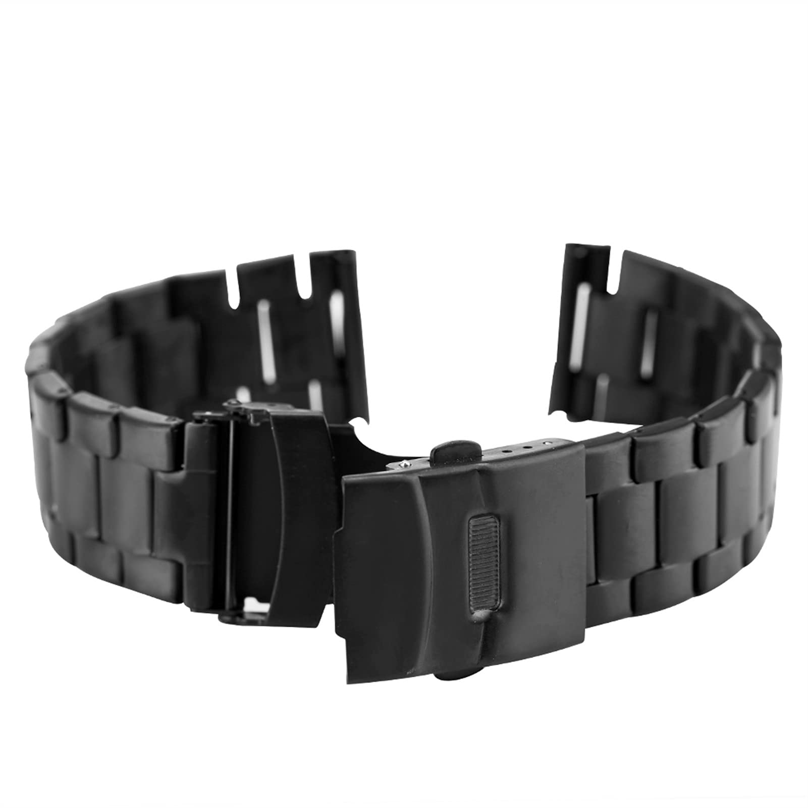 Strap DE Montrer 20 mm 22 mm en Acier Inoxydable Unisexe Bracelet Premium Boucle