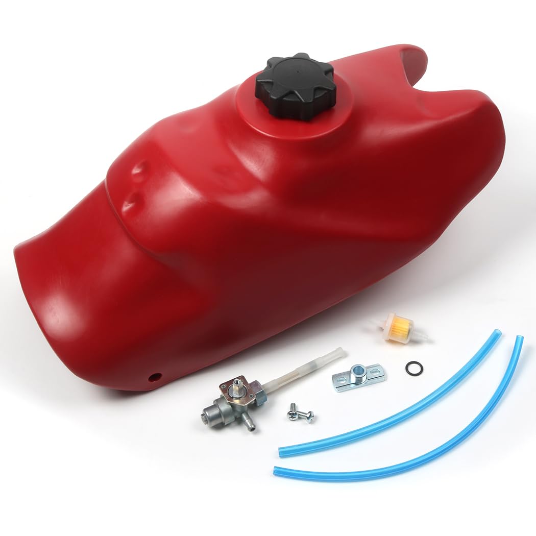 Amazon.com: Plastic Gas Fuel Tank & Cap & Petcock For Honda