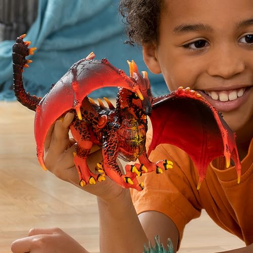 Schleich ELDRADOR | Lavadrache 70138 | ab 7 Jahren | 20 x 14 x 15 cm – Ansicht 2