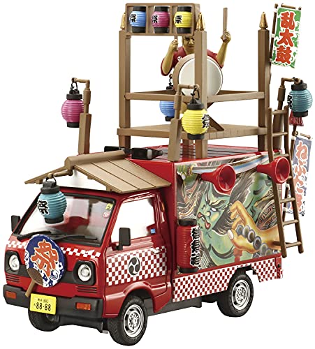 青島文化教材社 1/24 移動販売シリーズ No.2 お祭りわっしょい プラモデル