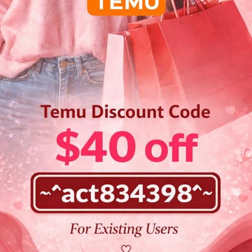 {{40% off}} Temu Coupon Code ↡↟ACT834398↡↟ for 2026 Existing Customers copertina