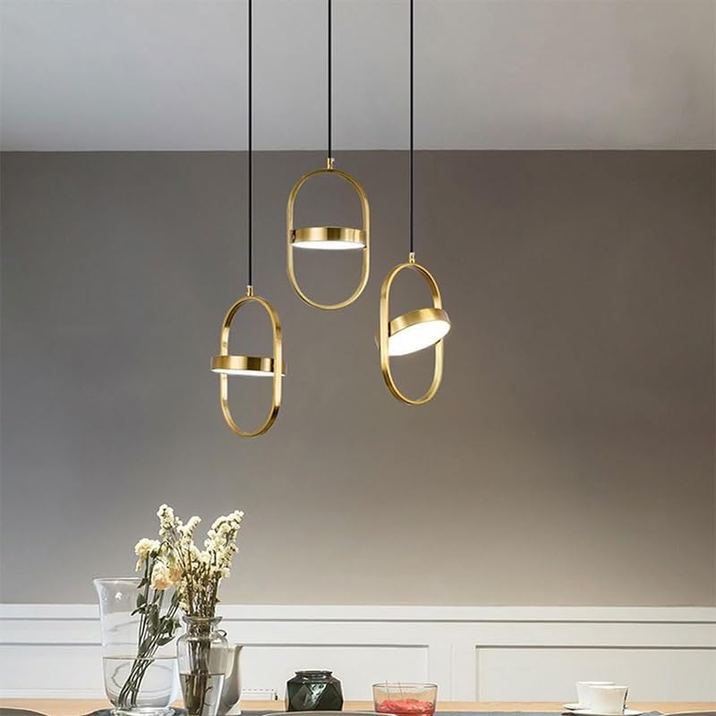 Lustre d'intérieur à intensité variable à 3 couleurs pour éclairage sur mesure