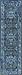 nuLOOM Vintage Persian Runner Rug, 2' x 8', Reiko Teal