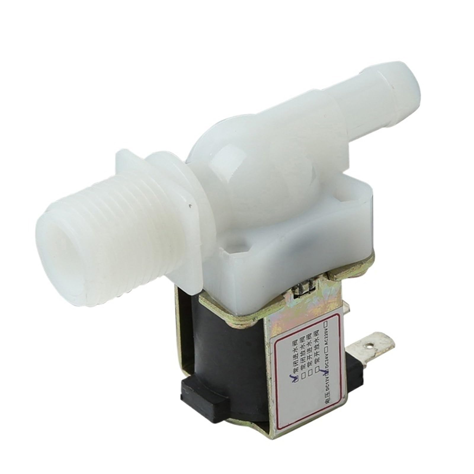 Válvula solenoide de agua SMPDJ-04 NC G1/2 de DC12V para fuentes y lavavajillas