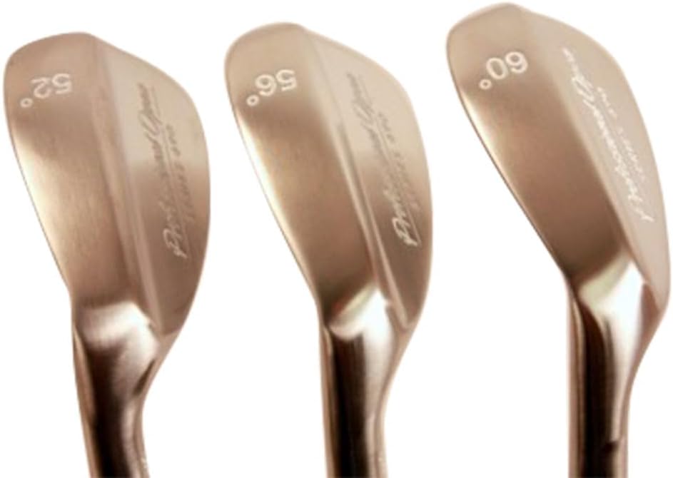 Left Handed Professional Open Series 690, +1 inch Over Big & Tall Men's Wedge Set: 52° Gap Wedge (GW), 56° Sand Wedge (SW), 60° Lob Wedge (LW) Regular Flex (Tall 6'0"+ / +1" Over) Midsize Velvet Grip