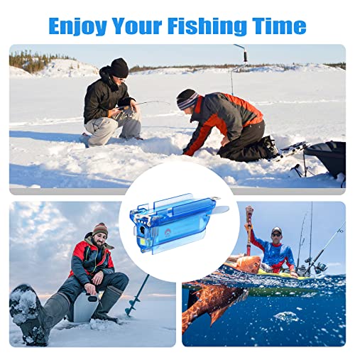 Wireless Underwater Fishing Camera, Adalov Full Hd 1080P Portable Depth Ice Fish Finder With Dvr, Pair With Mobile Device Wi-Fi Bluetooth Smart Fishfinder For Ios And Android #TOP6