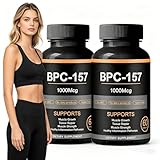 Bureebo 2PCS BPC-157 Peptide Capsule 1000MG Supports Overall Health and replenishes Energy.Gluten Free ，120 Capsules