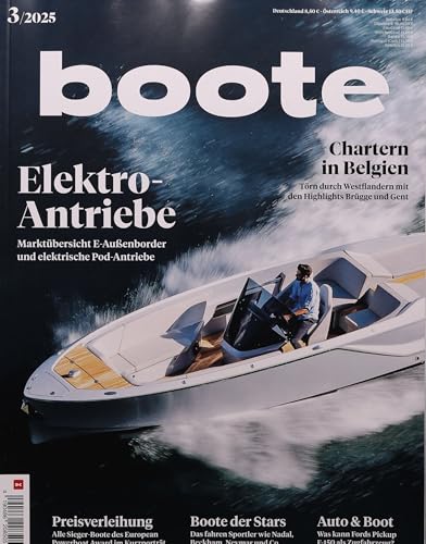 Boote 3/2025 'Elektro-Antriebe'