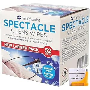 Healthpoint Glasses Wipes – 3...