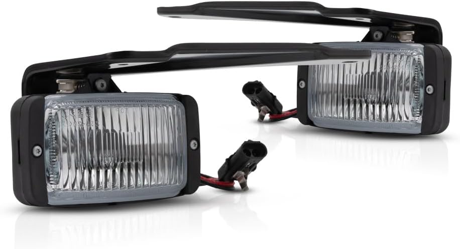 For Chevy/GMC C/K 10 1988-1997 Fog Light Assembly Pair Driver and Passenger Side | w/Bracket and Wiring | GM2592106 | GM2593106 | 16524927