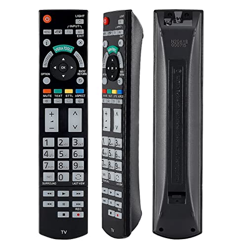 Neuer Ersatz N2QAYB000715 für Panasonic LCD LED TV Fernbedienung TX-L42DT50E TX-L42DT50Y TX-P42GT50J TX-L55DT50Y TX-L42ET50B TX-L55WT50E TX-L42DT50B TX-LR55WT50 TX-P42GT50E TX-P42GT50