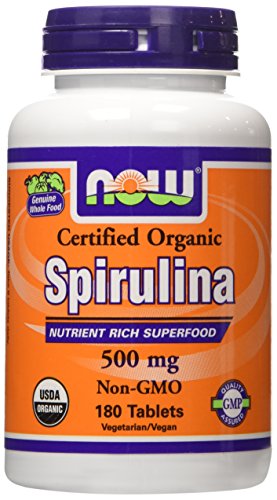Organic Spirulina Oil 500mg 180 Tablets (Pack of 2)