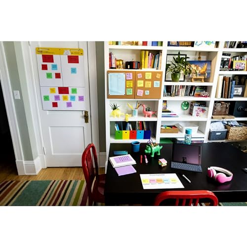 Feuilles Post-It Super Sticky effaçable à sec rouleau tableau blanc adhésif - 2