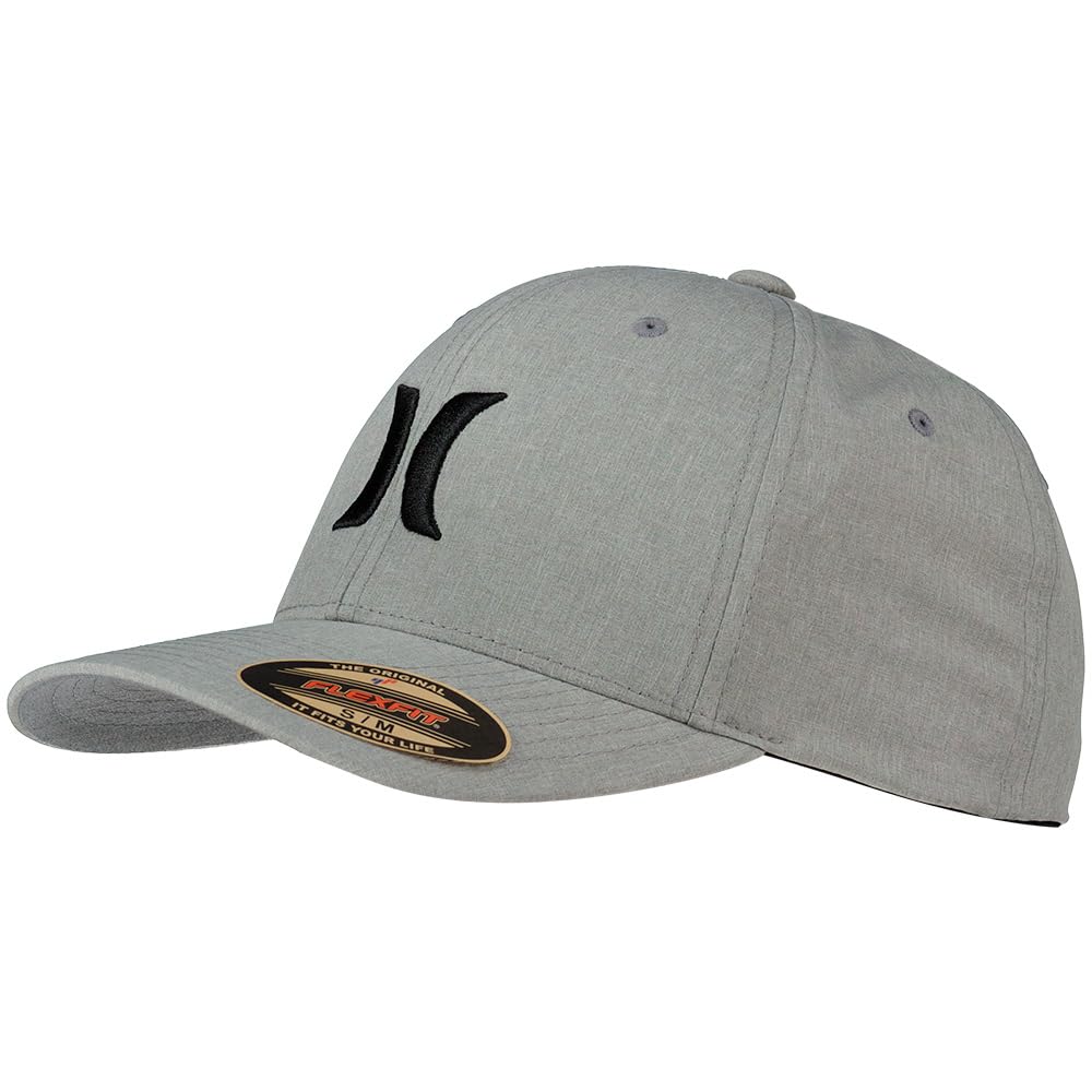 Hurley Mens - Icon Texture Cap, Light Grey, S EU