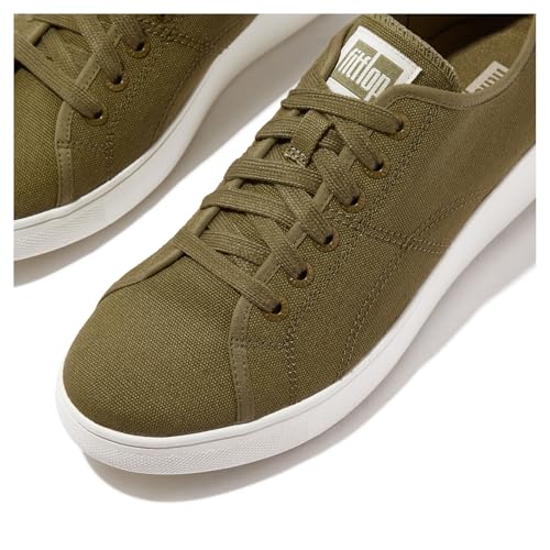 Image of FitFlop Womens Rally Canvas Sneakers