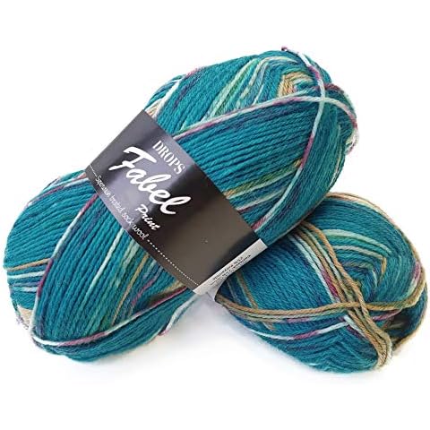Fabel - Mulitple colours DROPS Knitting Yarn Cover