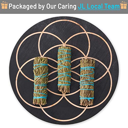 6 Pack Rosemary Sage Smudge Sticks - Hand Made, Grown Naturally And Sustainably - For Smoke Cleanse, Smudging, Smudge Kits, Home Or Office Purification #TOP4