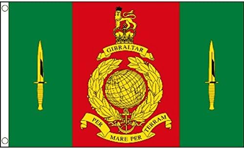 AZ FLAG, Commando Training Centre Royal Marines Of United Kingdom Flag, 3x5 Ft