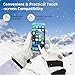 Kronabelle Thermal Winter Gloves for Women, Touchscreen Waterproof Gloves for Skiing, Cycling, Hiking, and Running