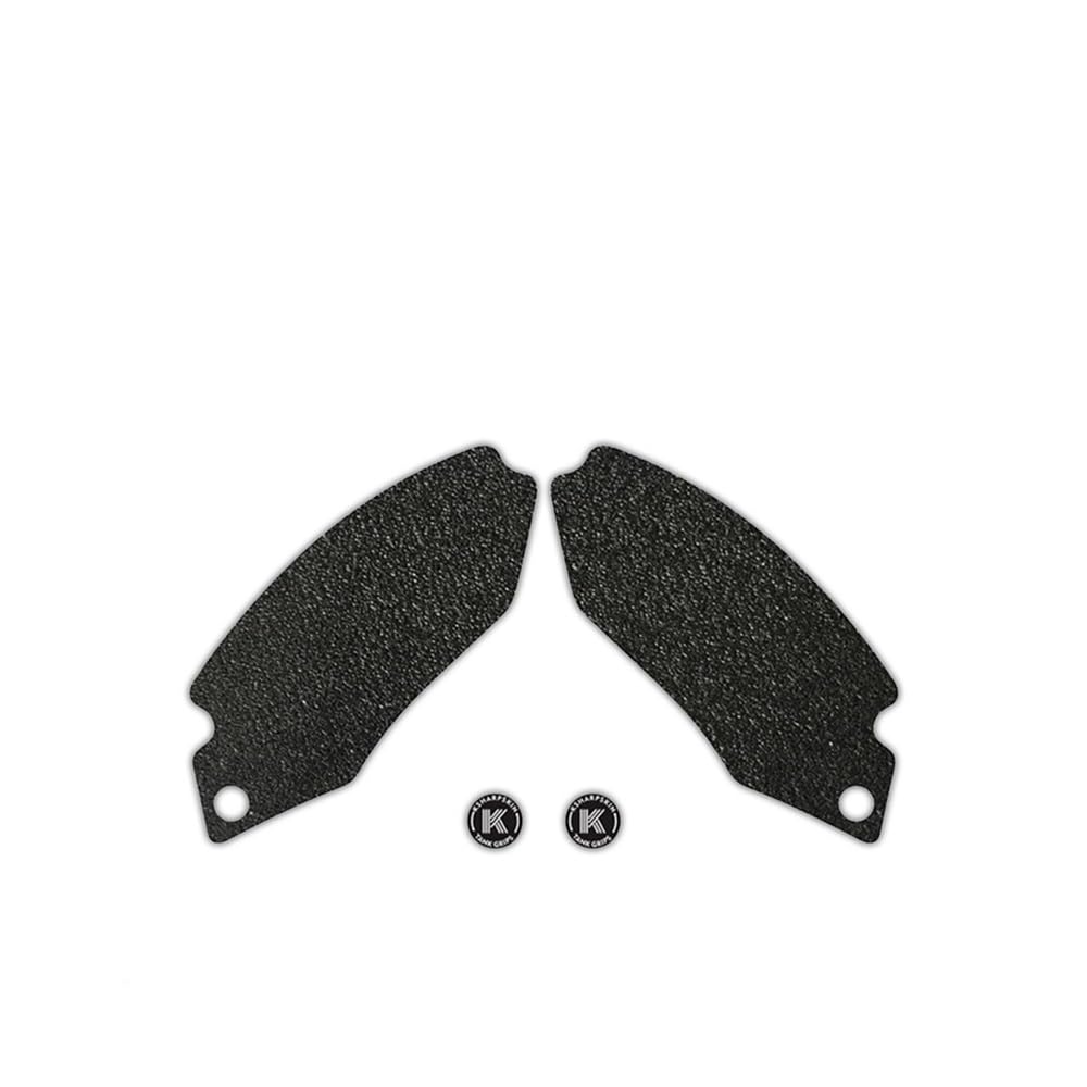 Grip Réservoir Essence Autocollants Antidérapants Pour Ducati Diavel 2012-2024 - Paire Noire