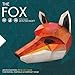 The Fox: An Enchanting Press-Out Mask for Parties, Festivals & Everyday Wear (Y)