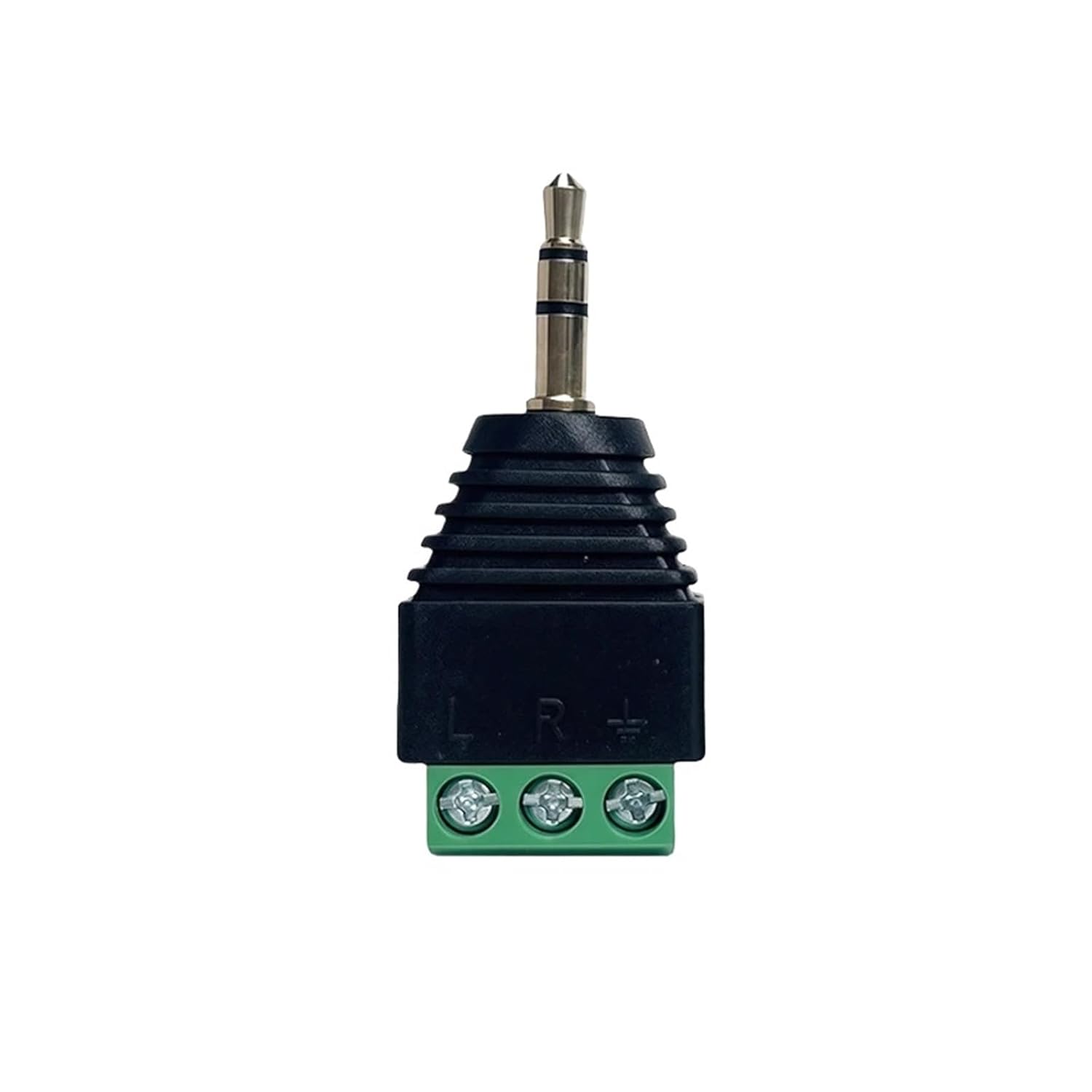 fengpeng 4/10/40 Pcs Stereo Male Plug to Screw Terminal Adapter for AV Video Balun Audio CCTV Installations(40 PCS)