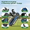 7 Pieces Golf Clubs Set for Men & Women - Complete Mens Golf Clubs Full Set Right/Left Handed Includes Stand Bag with Rain Hood, 1# Drive, 5# Hybrid 7# PW# Irons and Putter