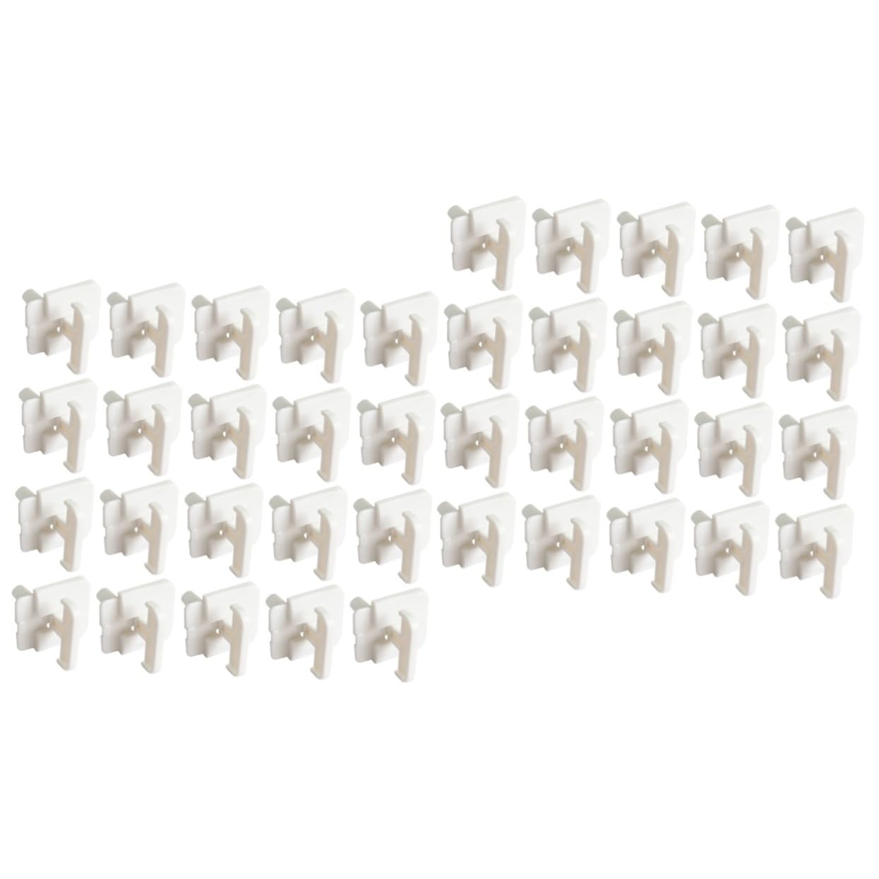 BESTonZON 100 Piezas Funda Protectora contra Descargas Eléctricas Tapas De Tapón USB Cubiertas De Salida Enchufes De Salida Abs A Prueba De Bebé Enchufe Electrico