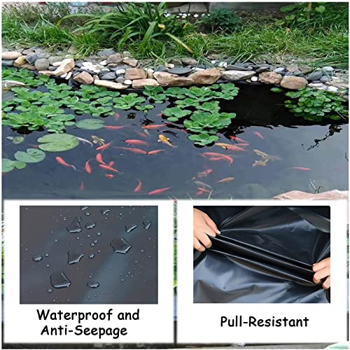 Bâche de bassin résistante aux UV et durable pour plantes aquatiques