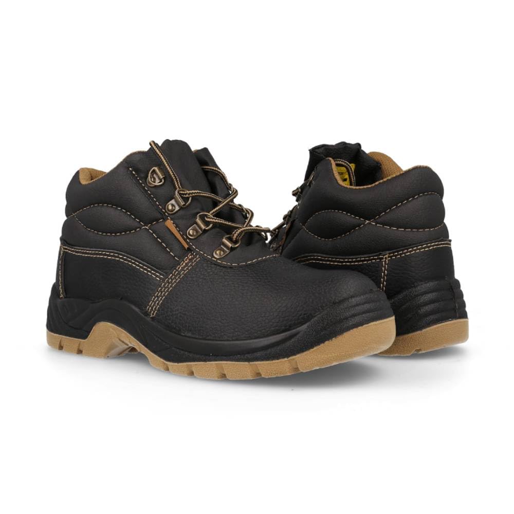 Bota seguridad PAREDES, BT1007 piel negro, S3 SRC