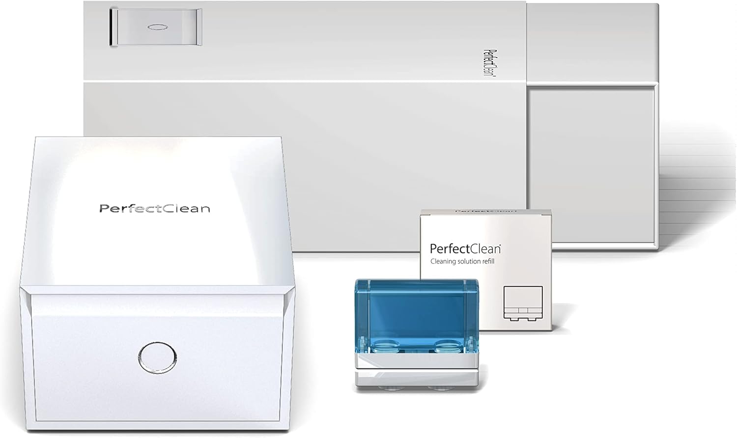 Audinell PerfectClean - Déshumidificateur et nettoyeur pour appareils auditifs - Lampe UV-C - Elimine le cérumen sur les aides auditives - Déshumidification - Recharge inclue