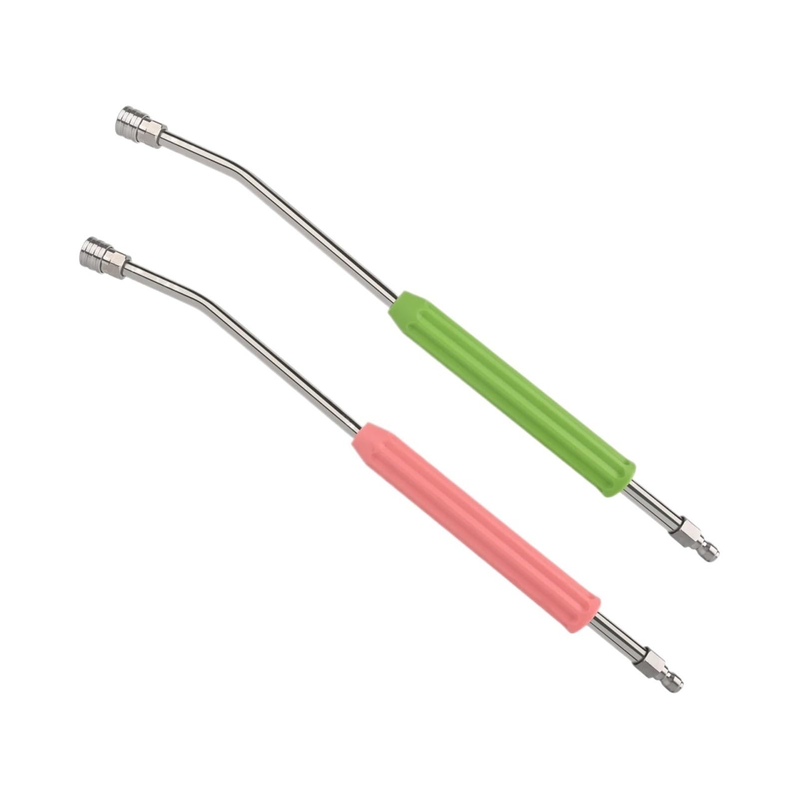 Varilla de Extensión para Hidrolimpiadora Varita de extensión for Lavadora a presión Lavado Autos, Varilla eléctrica Acero Inoxidable, for con Enchufe rápido 1/4"(Green and Red)