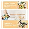 hahaland Libro Bebe Interactivo Juguetes Bebes 0 3 6 12 Meses, Libro de Tela Blandos para Bebe Recien Nacido, Animales Libro Sensorial Suave de Actividades Juguetes Aprendizaje y Educativo para Bebes #4