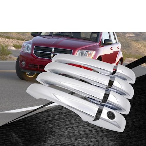 Couverture poignée intelligente chromée pour masquer rayures Dodge Caliber - 2