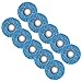 10 Pack - 4-1/2" x 7/8" Strip&Clean Discs Fit For Angle Grinders-Removes Rust Strips Paint Cleans Welds