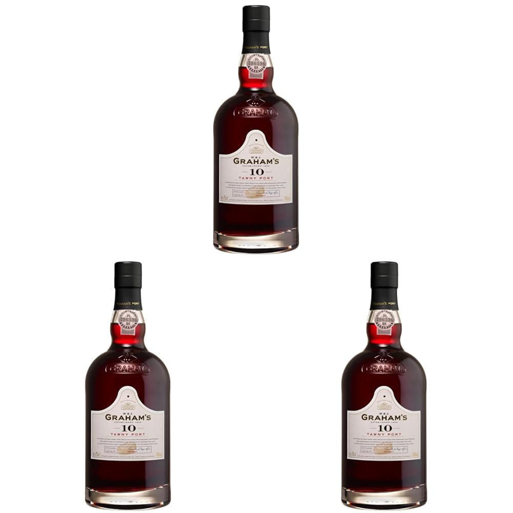 Graham's 10 Years Old Tawny Port (Packung mit 3)