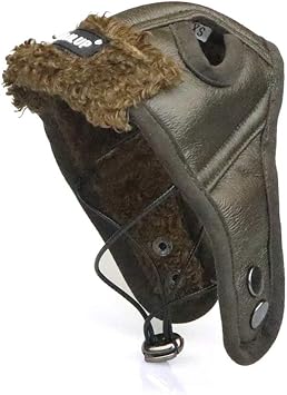 NashaFeiLi Pet Pilot Hat, Retro Dog 