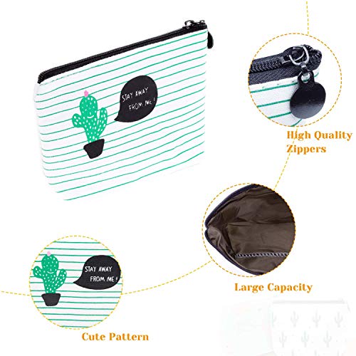 Small Coin Purse, Selizo 10 Pcs Small Canvas Purse Zipper Change Purse Small Zipper Pouch #TOP3