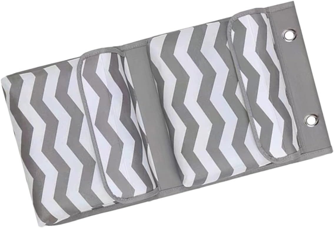 SOLUSTRE Wall Hanging Organizer Storage Bag Double Pockets Over The Door Organizer for Bedroom Kitchen Bathroom and Closet Storage