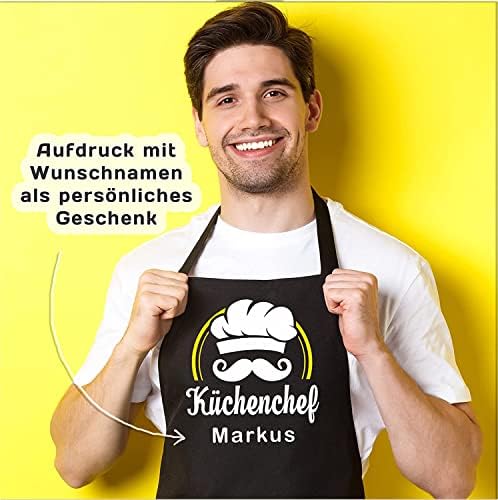 BAGEYOU Hundevater-Schürze Mit Dackel-Motiv – Lustige Küchenschürze Für Männer & Frauen