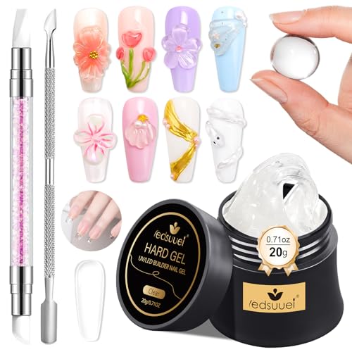 Gel de construction transparent ongles cassants réparation facile 20 g