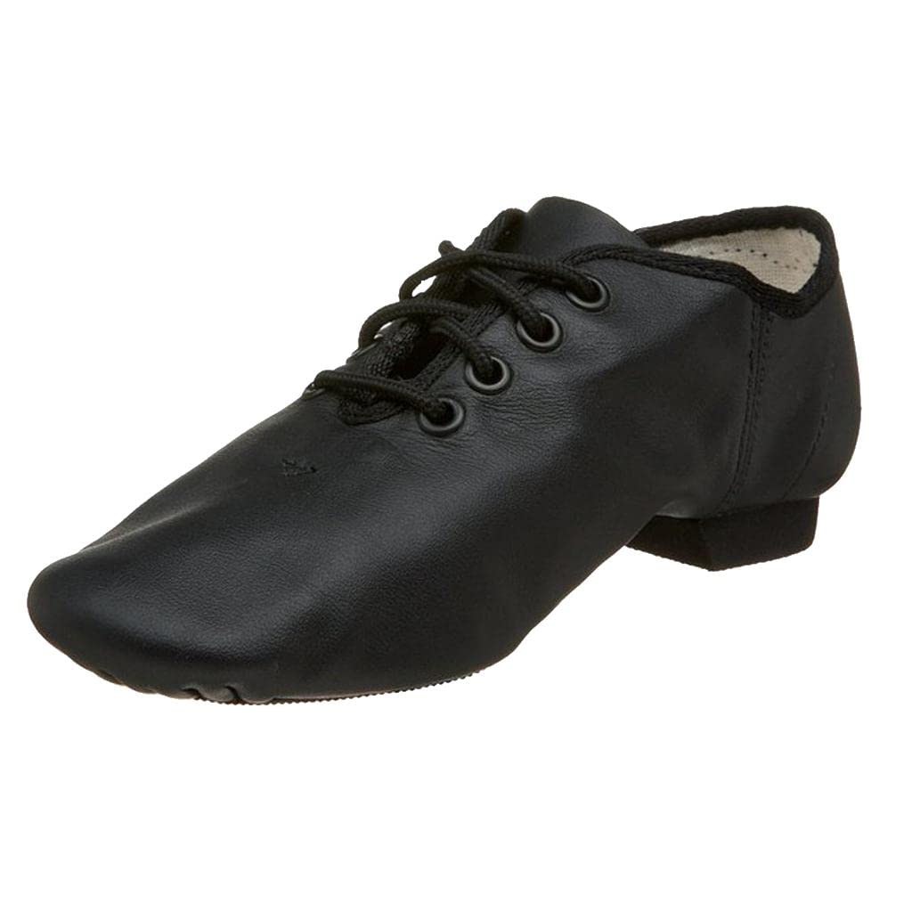 Men Women Soft Cow Leather Black Slips On Lace Up Jazz Shoes 38|Clothing, Shoes & Accessories | Dancewear | Dance Shoes | Jazz, Hip Hop