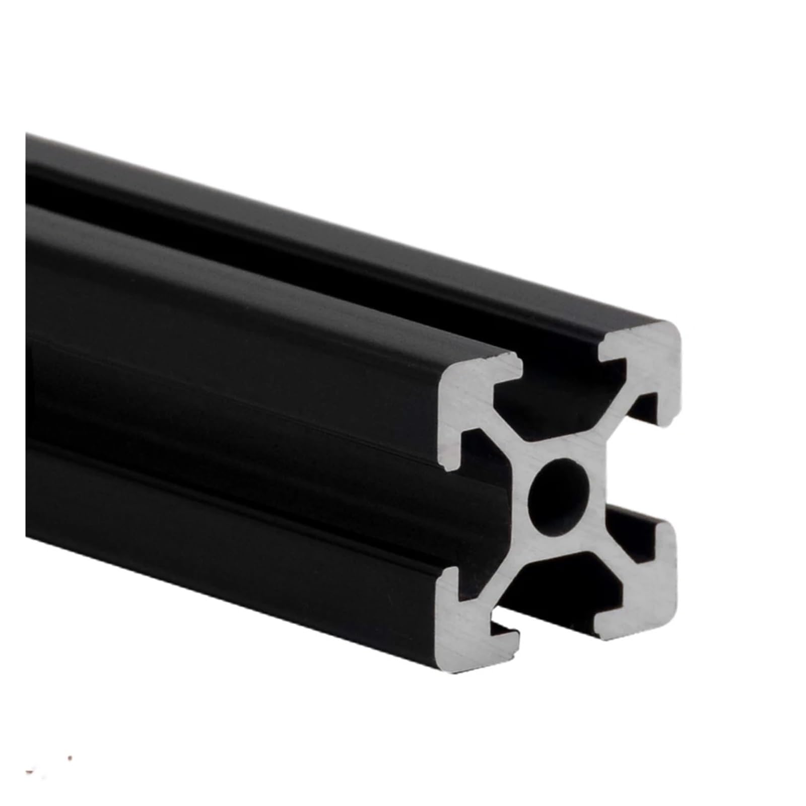 1 Pezzo Nero 2020 Standard Europeo Alluminio Anodizzato Profilo Estrusione 300mm 500mm Lunghezza Guida Lineare 500mm (550mm)